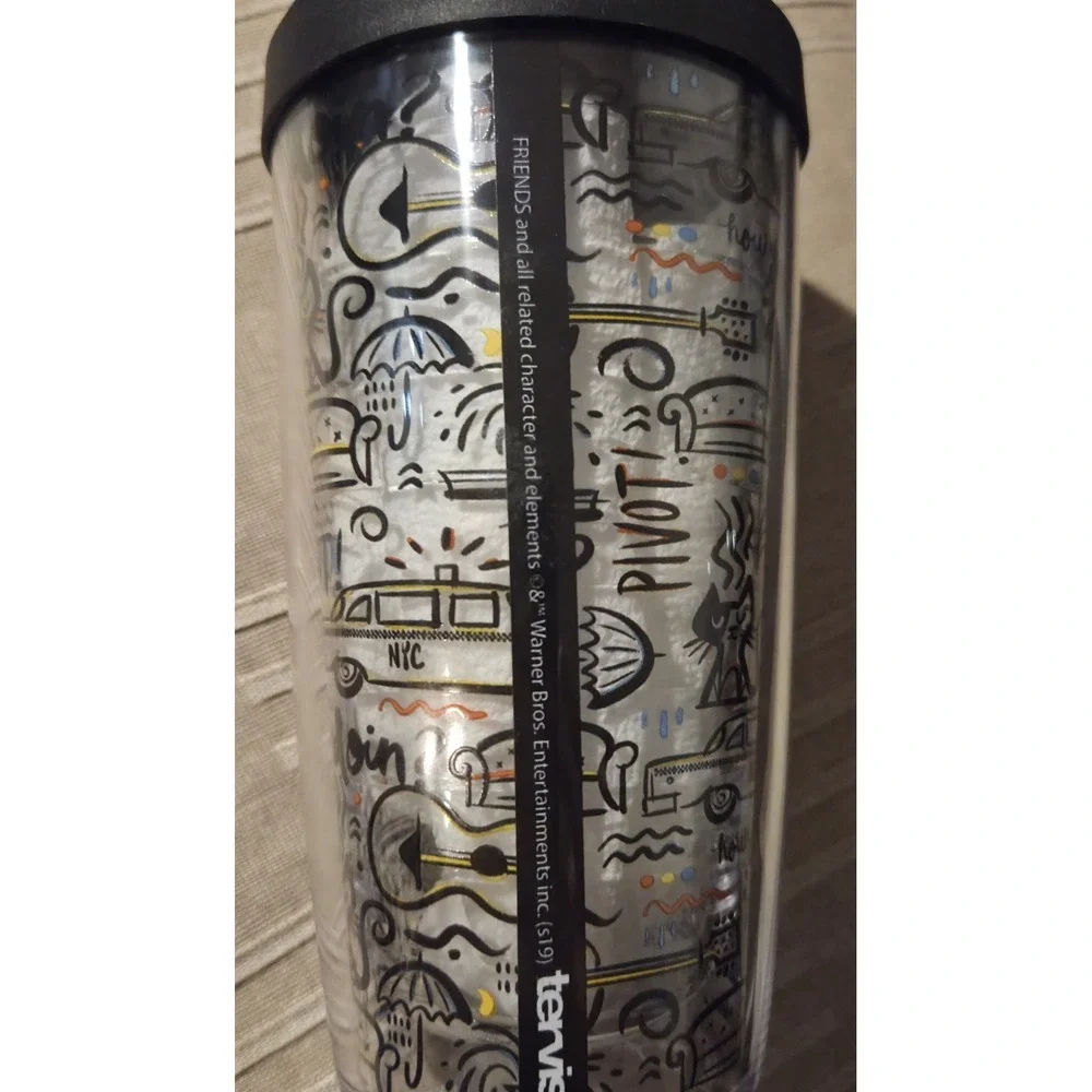 Tervis Tumbler FRIENDS Televion‎ Series 16oz With Lid